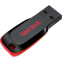 Clé USB SanDisk Cruzer Blade - 32 Go - USB 2.0 - 15 Mo/s Read Speed - 10 Mo/s Write Speed
