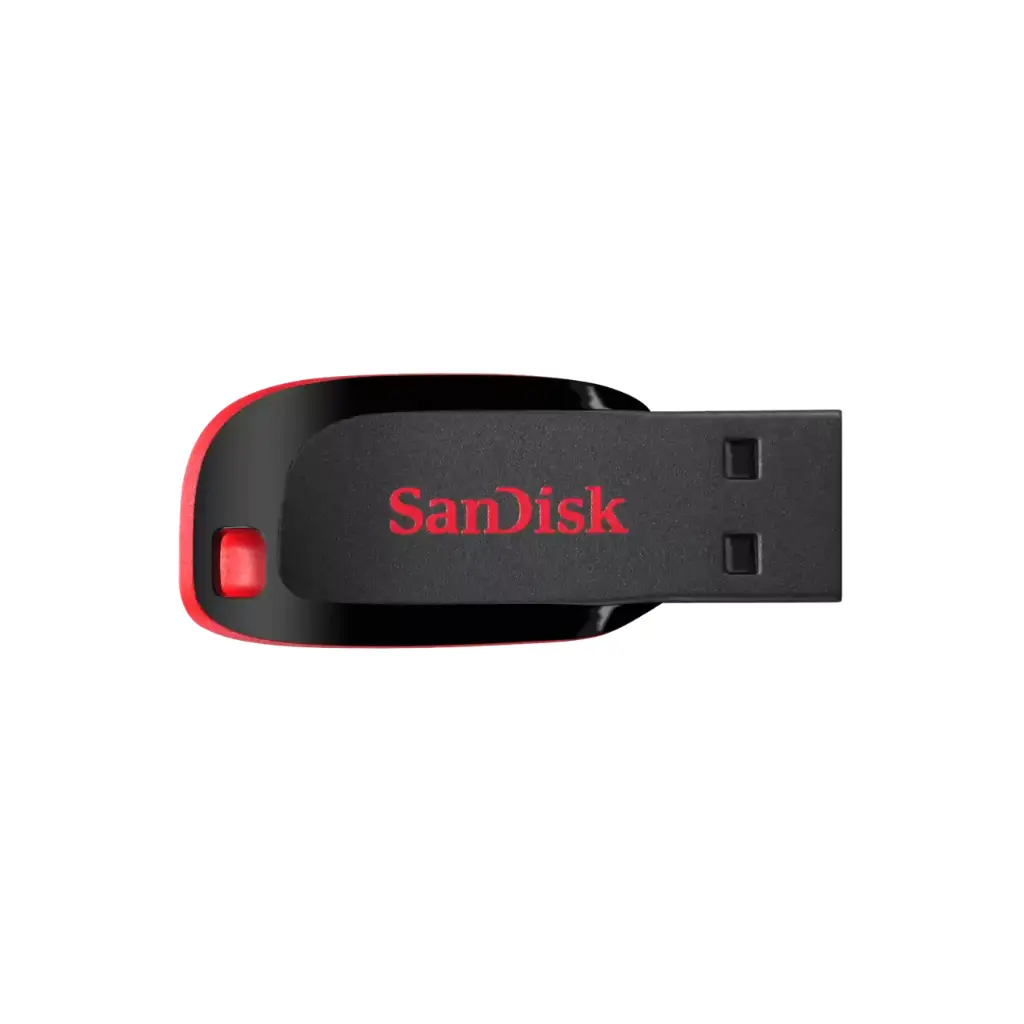 Clé USB SanDisk Cruzer Blade - 64 Go - USB 2.0 - 15 Mo/s Read Speed - 10 Mo/s Write Speed
