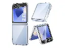 Coque silicone transparente pour Samsung Galaxy Z Flip 6